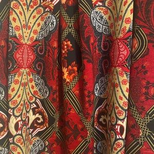 A-Line/Full Skirt , Multi Color, NewYork & Co , size 10